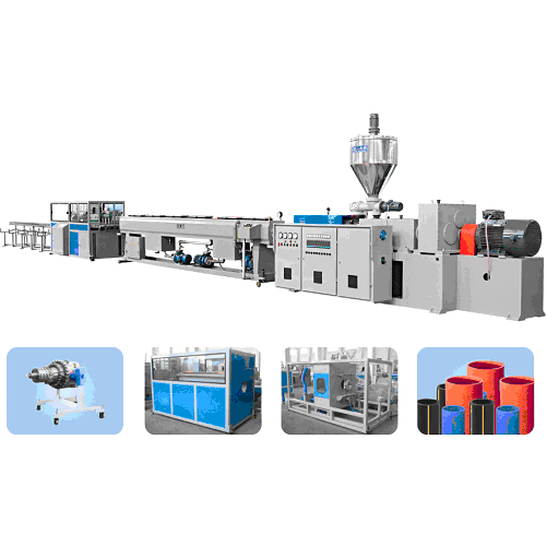 PVC Pipe Production Line.gif